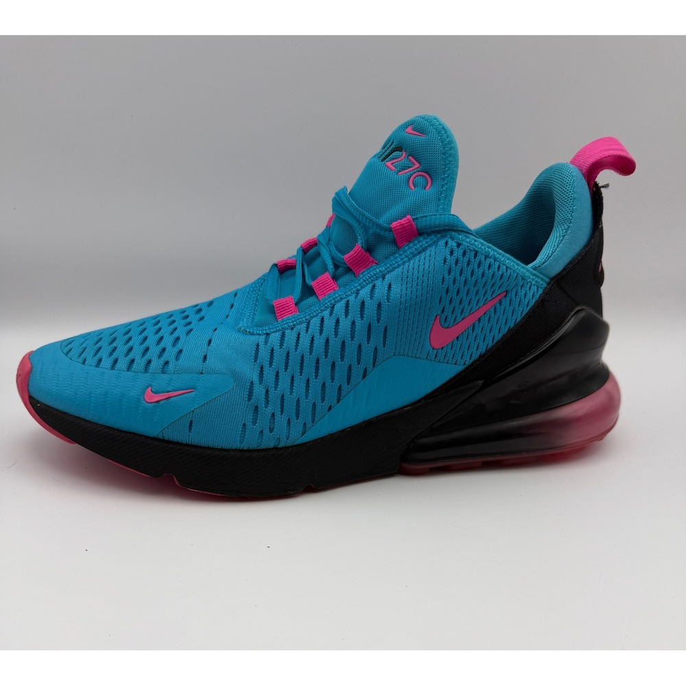 Nike Air Max 270 Blue Fury Laser Fuchsia BV6376-400 Womens 8.5 Youth 7Y Sneaker